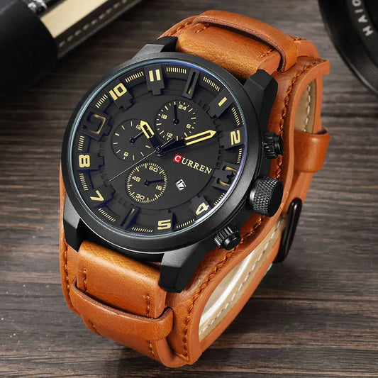 Tribe Cloth / Curren       Curren Luxury Military Steampunk Sports  Quartz-Watch Men