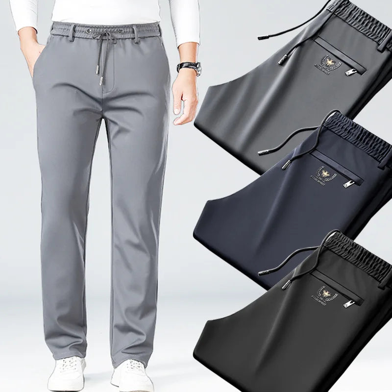 Tribe Cloth /      Ice Silk Cool  Thin Quick-drying Sweatpants For Men